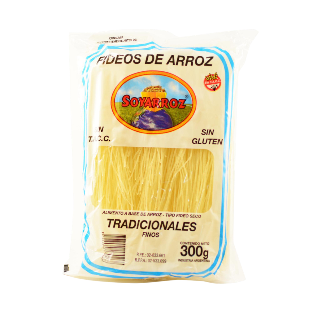 Fideos de Arroz Tradicional Finos 300gr 