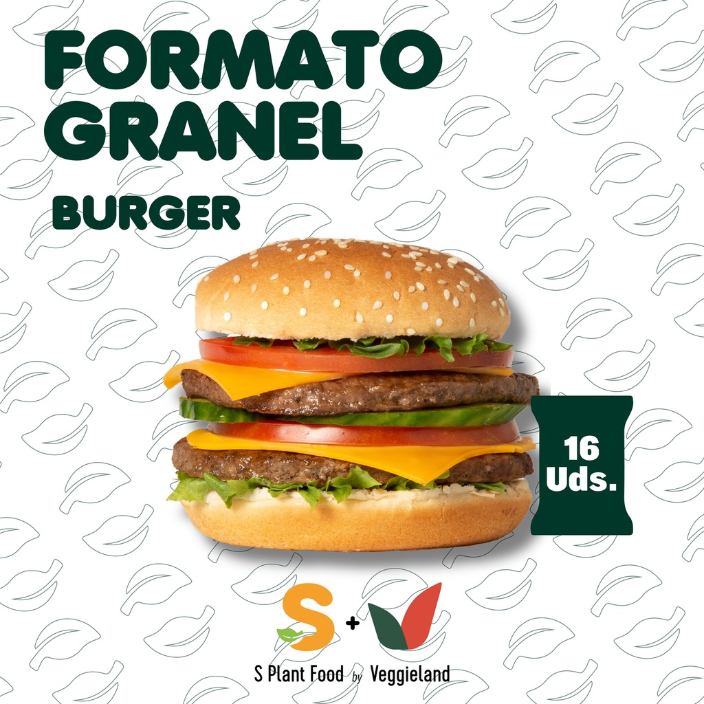Burger Clásica Plant-Based x 16 ud