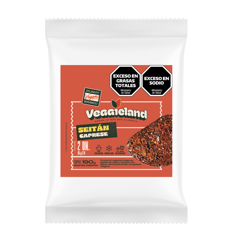 Seitan Caprese Plant Based x 2ud