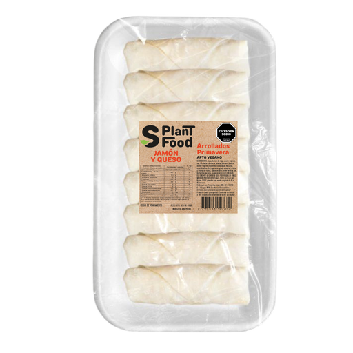 [SPF01] Arrollados primavara Sabor JAMON Y QUESO 8Ud